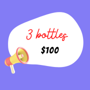 Buy 3 Water Bottles For $100